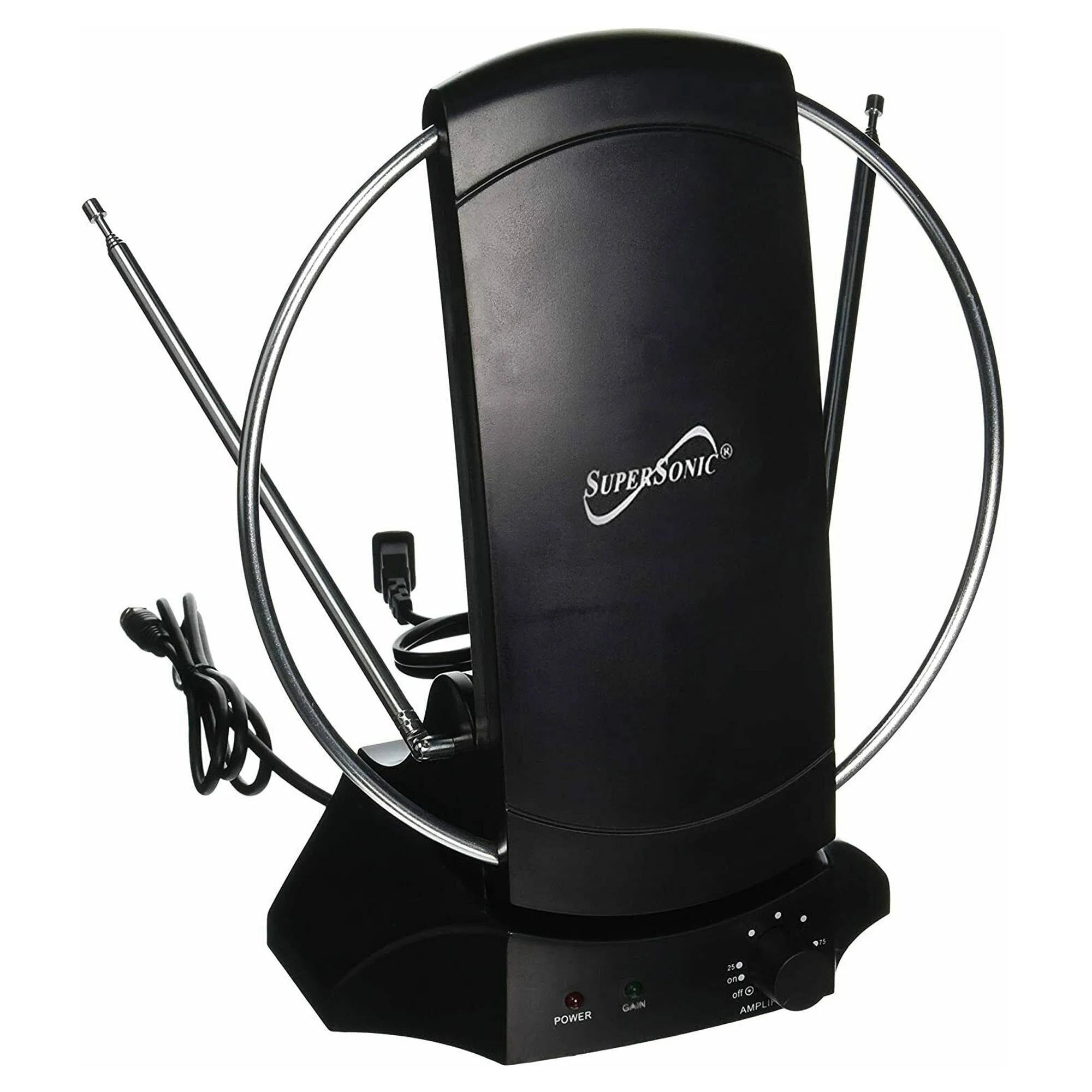 Supersonic HDTV Digital Amplified Indoor Antenna - JM Variety Store